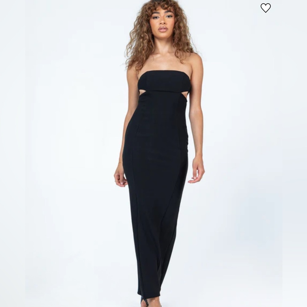 🆕 NWT Hello Molly Nola Strapless Maxi Dress - Bodycon Dress Size XS